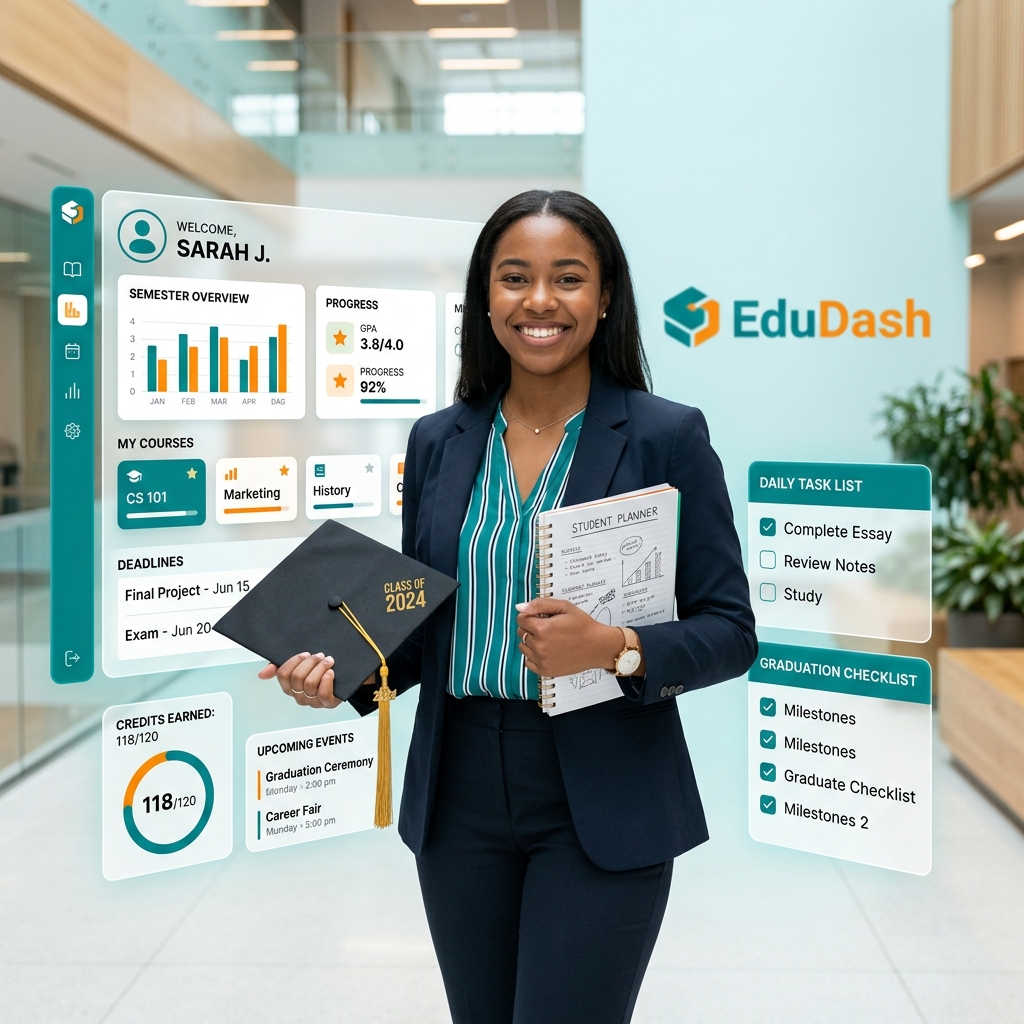 Student using LaunchPad Platform